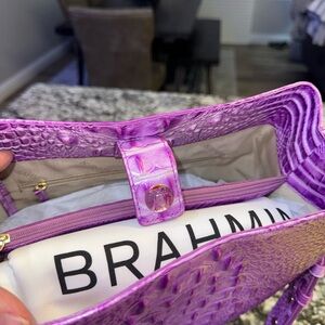 Brahmin 🔥 Celina Lilac Essence Melbourne Shoulder Bag